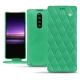 Housse cuir Sony Xperia 1 - Menthe vintage - Couture