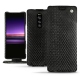 Capa em pele Sony Xperia 1 - Serpent nero