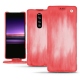 硬质真皮保护套 Sony Xperia 1 - Rose Patine