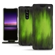 Housse cuir Sony Xperia 1 - Vert Patine