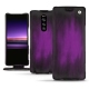 Lederschutzhülle Sony Xperia 1 - Violet Patine