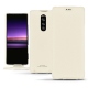 硬质真皮保护套 Sony Xperia 1 - Blanc PU