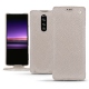 Housse cuir Sony Xperia 1 - Taupe innocent