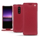 Sony Xperia 1 leather case - Rouge passion