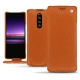 Capa em pele Sony Xperia 1 - Orange vibrant