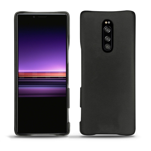 Coque cuir Sony Xperia 1
