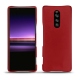 Custodia in pelle Sony Xperia 1 - Rouge ( Nappa - Pantone 199C ) 
