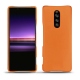 Sony Xperia 1 leather cover - Orange ( Nappa - Pantone 1495U ) 