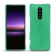 Funda de piel Sony Xperia 1 - Menthe vintage ( Pantone 562C ) 