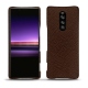 Coque cuir Sony Xperia 1 - Châtaigne ( Pantone 476C ) 