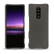Sony Xperia 1 leather cover - Anthracite ( Pantone 424C ) 