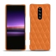 Funda de piel Sony Xperia 1 - Orange - Couture ( Nappa - Pantone 1495U ) 