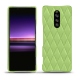 Funda de piel Sony Xperia 1 - Vert olive - Couture ( Nappa - Pantone 578U ) 
