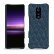 Funda de piel Sony Xperia 1 - Indigo - Couture ( Pantone 303U ) 