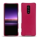 Lederschutzhülle Sony Xperia 1 - Rose fluo