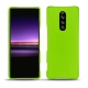 Coque cuir Sony Xperia 1 - Vert fluo