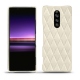 Funda de piel Sony Xperia 1 - Blanc escumo - Couture