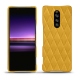 Funda de piel Sony Xperia 1 - Jaune soulèu - Couture