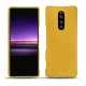 Capa em pele Sony Xperia 1 - Jaune soulèu