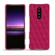 Capa em pele Sony Xperia 1 - Rose fluo - Couture