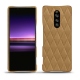 Sony Xperia 1 leather cover - Sable vintage - Couture