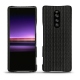 Funda de piel Sony Xperia 1 - Abaca nero