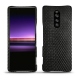 レザーケース Sony Xperia 1 - Serpent nero 