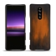 Lederschutzhülle Sony Xperia 1 - Marron Patine