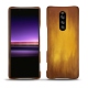 Custodia in pelle Sony Xperia 1 - Doré Patine