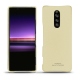 レザーケース Sony Xperia 1 - Beige PU