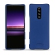 レザーケース Sony Xperia 1 - Bleu Océan PU