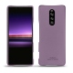 Coque cuir Sony Xperia 1 - Lilas PU
