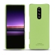 Sony Xperia 1 leather cover - Vert olive PU