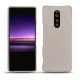 Coque cuir Sony Xperia 1 - Taupe innocent