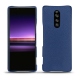 レザーケース Sony Xperia 1 - Bleu frisson