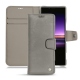 Funda de piel Sony Xperia 1