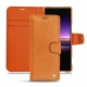 Funda de piel Sony Xperia 1