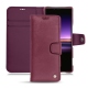 Housse cuir Sony Xperia 1