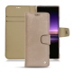 Housse cuir Sony Xperia 1