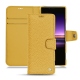 Funda de piel Sony Xperia 1