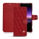 Housse cuir Sony Xperia 1