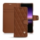 Custodia in pelle Sony Xperia 1
