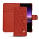 Funda de piel Sony Xperia 1