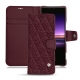 Custodia in pelle Sony Xperia 1