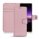 Housse cuir Sony Xperia 1
