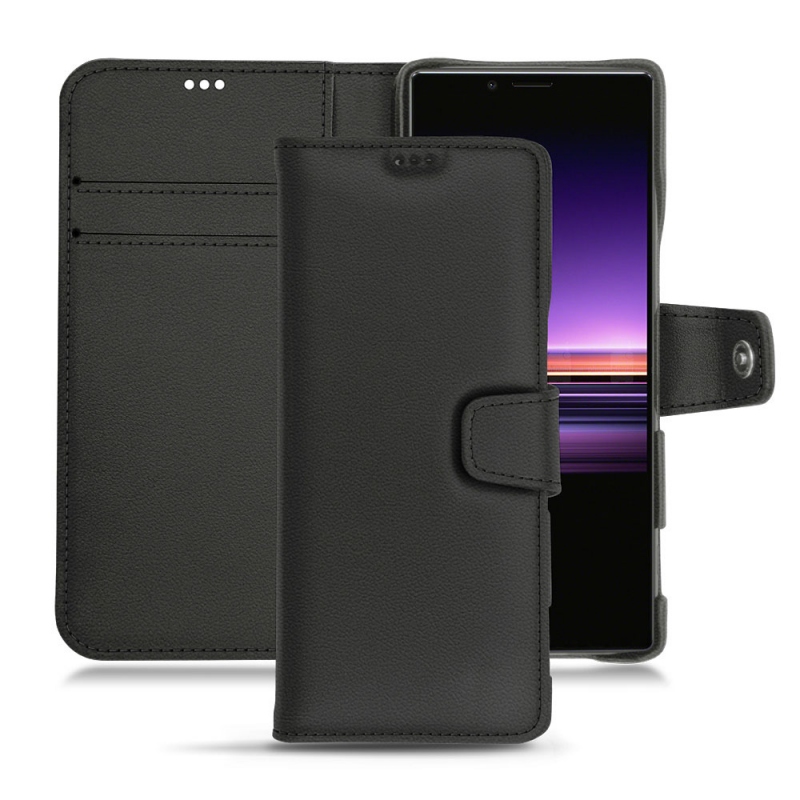 Funda de piel Sony Xperia 1