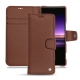 Funda de piel Sony Xperia 1