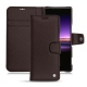 Funda de piel Sony Xperia 1