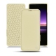 Sony Xperia 1 leather case - Beige ( Nappa - Pantone 7502C ) 