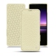 Sony Xperia 1 leather case - Ivoire ( Sleek P C12 - White ) 